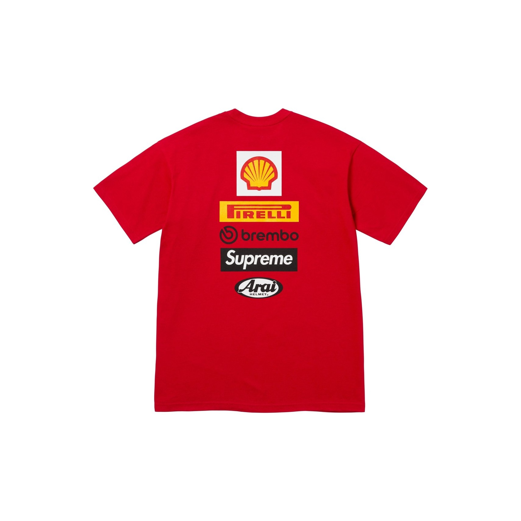 Supreme X DUCATI SS24 WEEK16 LOGO TEE - Unisex Regular Fit Supreme X DUCATI SS24 WEEK16 LOGO TEE - Unisex Regular Fit