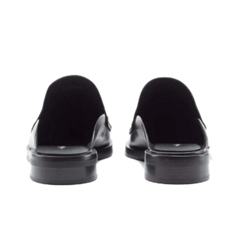 3.1 Phillip Lim Wrap-toe Slippers Women's Black-3