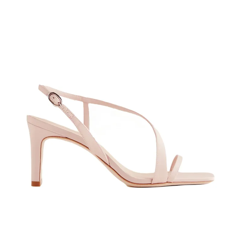 REFORMATION Milo Strap Sandals 7.5cm Women's Pink-1