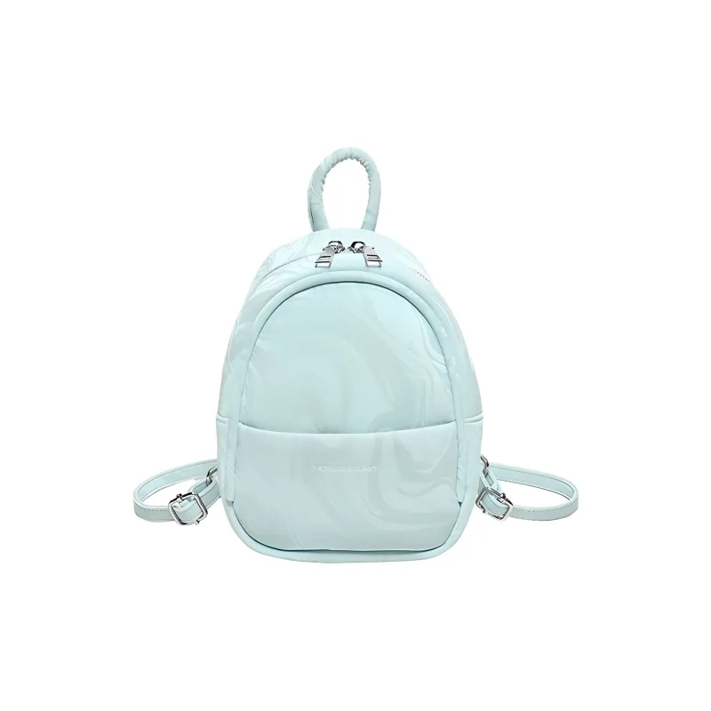 MINLUBAOLUO PU Casual Versatile Gentle Elegance Commute Travel Backpack Women's Multicolor-7