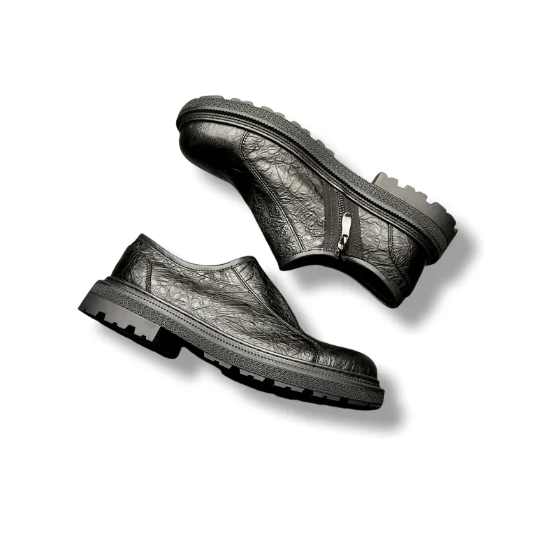 Brounvanm Casual Shoes Men's Black-4