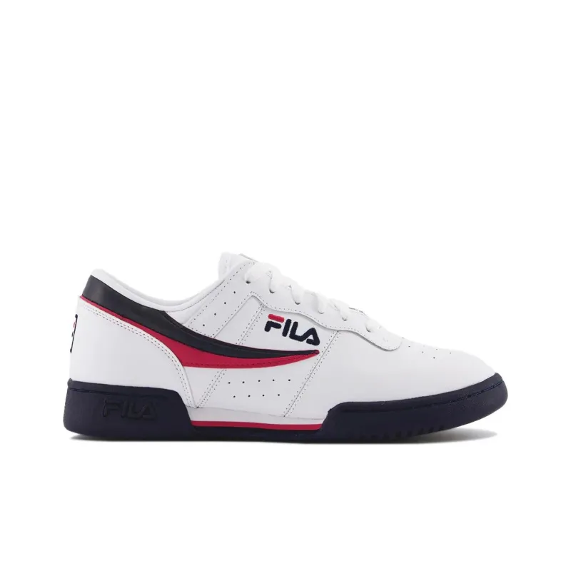 FILA Original Fitness White Navy Red-1