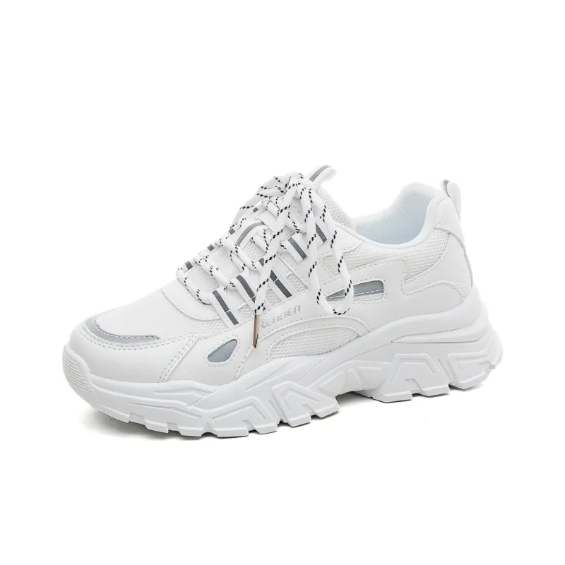 RENBEN Anti-Slip And Wear-Resistant Height Increasing Low-Top Chunky Sneakers Women's-7