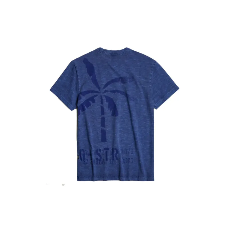 G STAR RAW T Shirts Men Blue-1