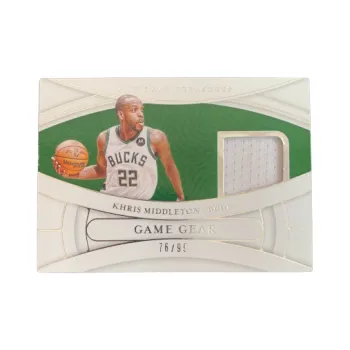 PANINI 2021 22 National Treasures, Chris Middleton, Small Window Jersey 76/99, Card Pass Through Sports Cards 1 Pc