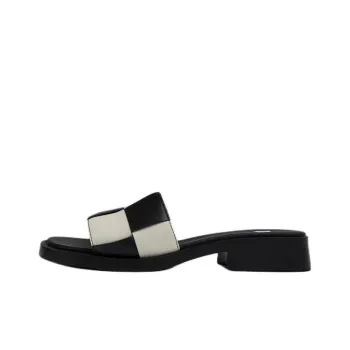 CAMPER Slide Slippers Women's Black White