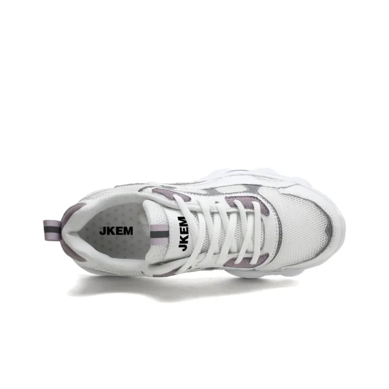 JKEM Wear-resistant Lightweight Breathable And Non-slip. Low-Top Chunky Sneakers Women's-3
