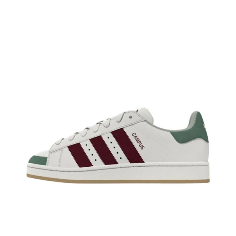 Adidas Originals CAMPUS 00s Anti Slip Wear Resistant Low Top Skateboard Shoes Unisex White-0