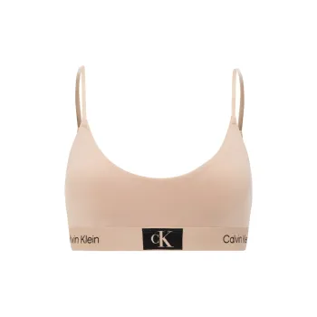 CALVIN KLEIN Bra Women's Almond