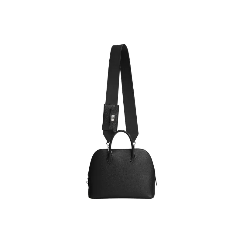 HERMES Kelly Pocket Swift With Epsom Calfskin Bag Straps Women's Black-3