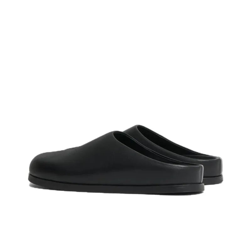 MANSUR GAVRIEL Closed Toe Slippers Women's Black-3