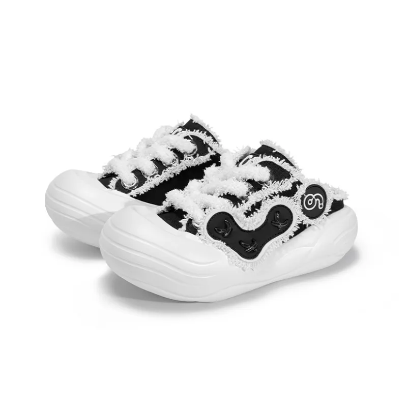 CN Canvas Shoes Unisex Low Top White-1