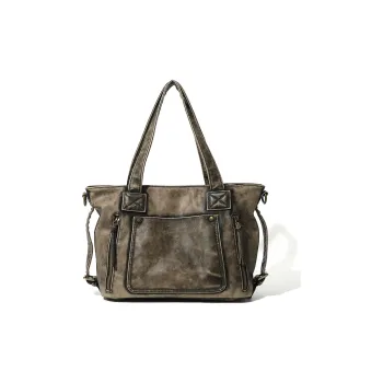 MASTER CANVAS Leather Crossbody Bags Shoulder Bags Regular Unisex Coffee
