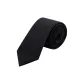 Tie-Black Pinstripe