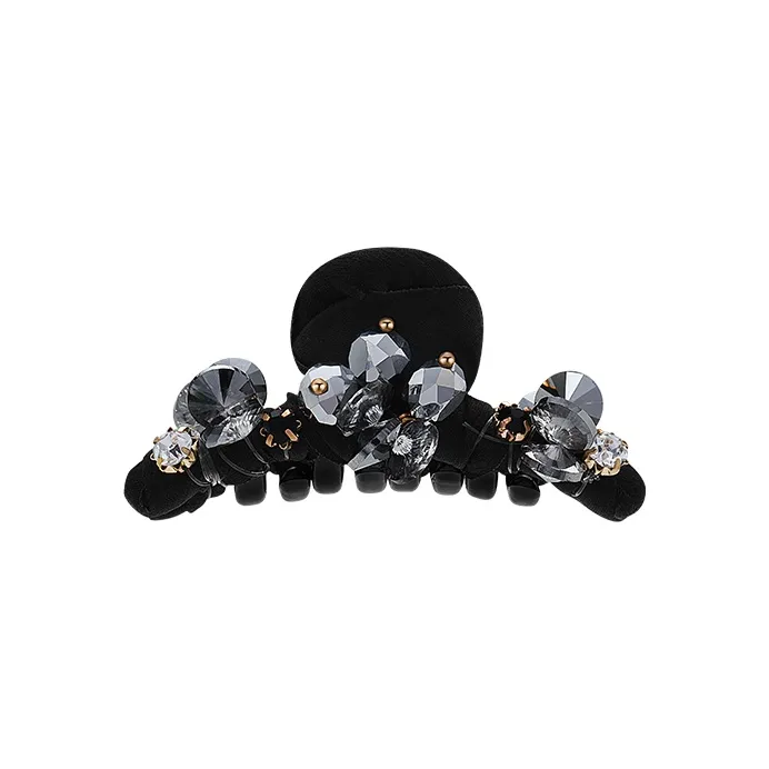ROYALSASA Faux Crystal Hair Claw Clip Women's-2