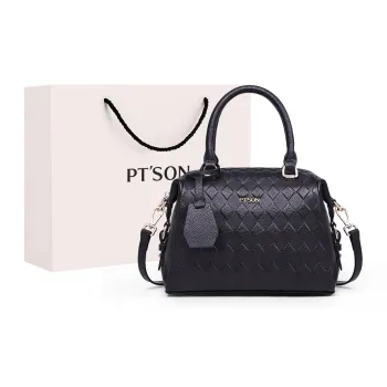 PT'SON Cow Leather With Synthetic Leather Handbag, Shoulder Bag, Crossbody Bag Women's