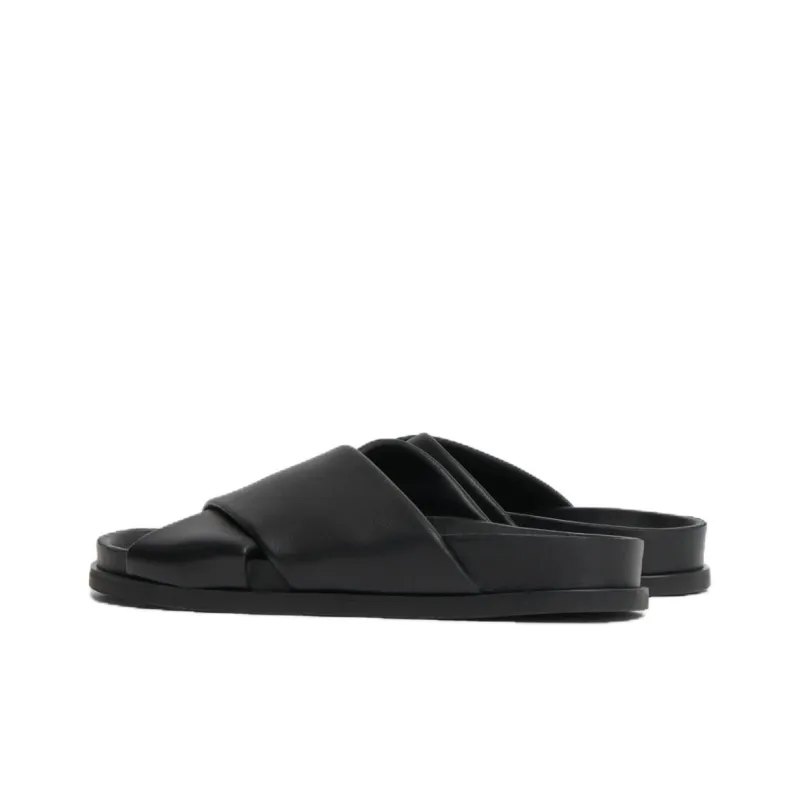 MANSUR GAVRIEL Slide Slippers Women's Black-3