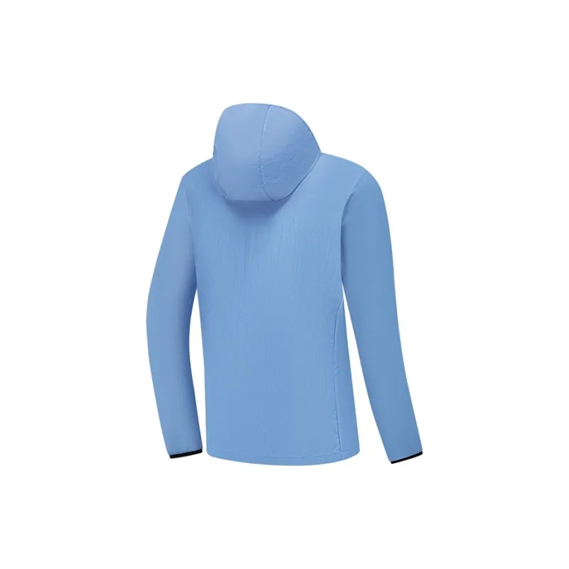 XTEP UV Protection Sun Protection Clothing Men's Oily Gray Blue-1