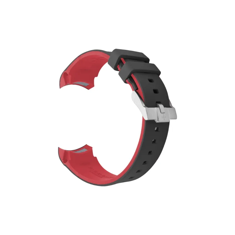 VAGENARI Fluoroelastomer Strap Compatibility For Emperor Sailing Green Bay 41mm M7941A1A0RU Watch Band Unisex-1