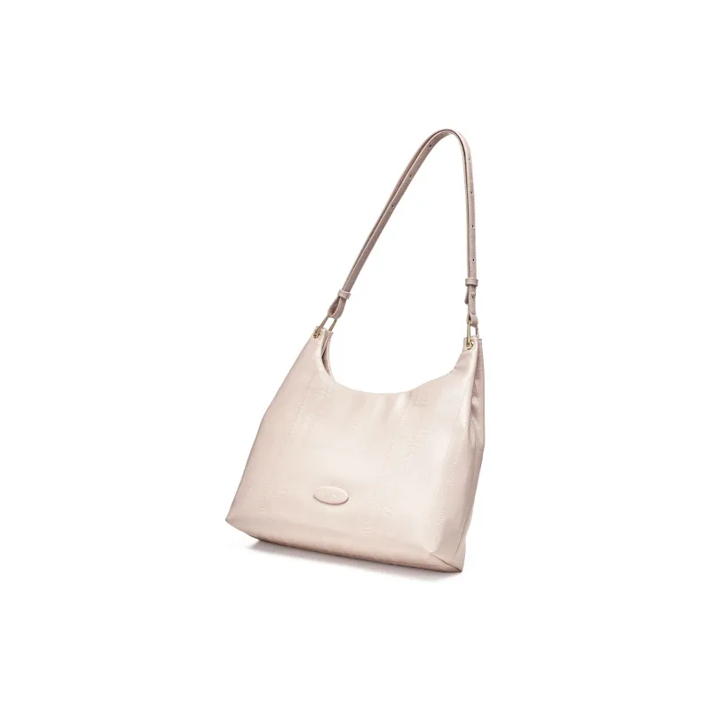 JOSINY Pu Commute Shoulder Bag Women's Black/Apricot/Nude Pink-16