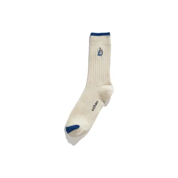 Nautica White Sail Knee-High Socks Unisex