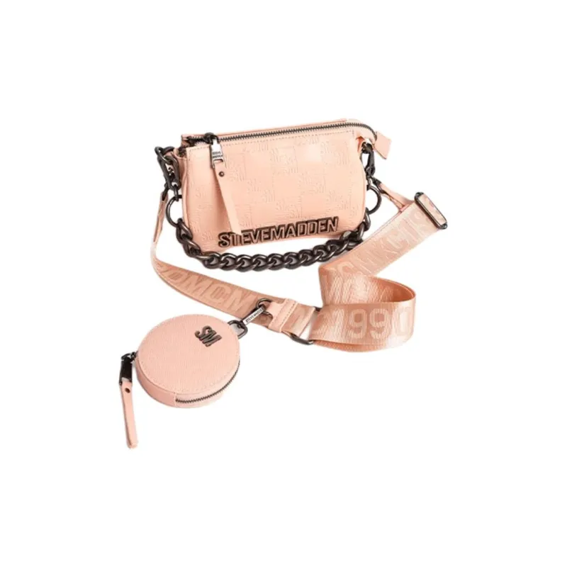 STEVE MADDEN PU Crossbody Bag Shoulder Bag Small Size Women's Light Pink-7