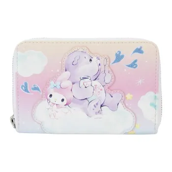 Sanrio Care Bears Collaboration Vegan Leather Wallet Women's White Pink