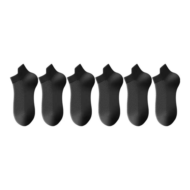 H-YXIANG No-Show Socks Men's 6 Pack-1