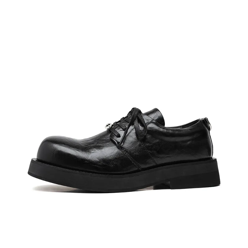 Beidouniao Dress Shoes Men's Black-0
