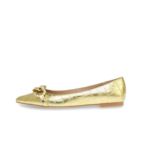 STEVE MADDEN Casual Single Shoes 1cm Women's Gold