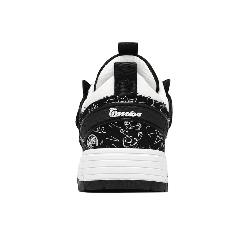 Warrior Height Increasing, Abrasion Resistant, Lightweight, And Breathable Low Top Skateboard Shoes Unisex-60