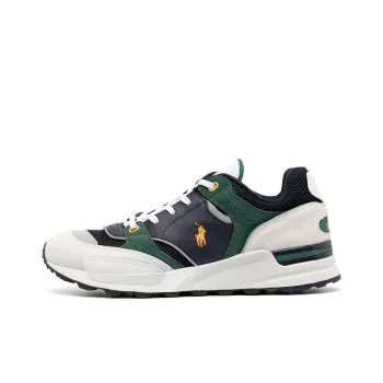Polo Ralph Lauren Low-Top Casual Shoes Men's White Black Green