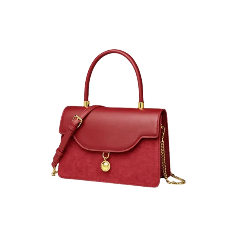 PAYOT PU One Shoulder Handbags Regular Women's Burgundy-1