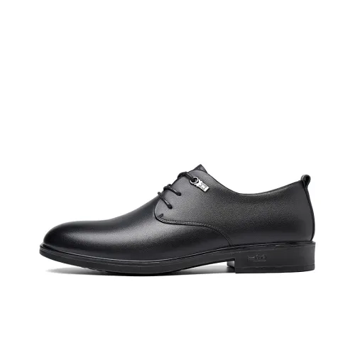 Spider King Dress Shoes Men Low-Top Black