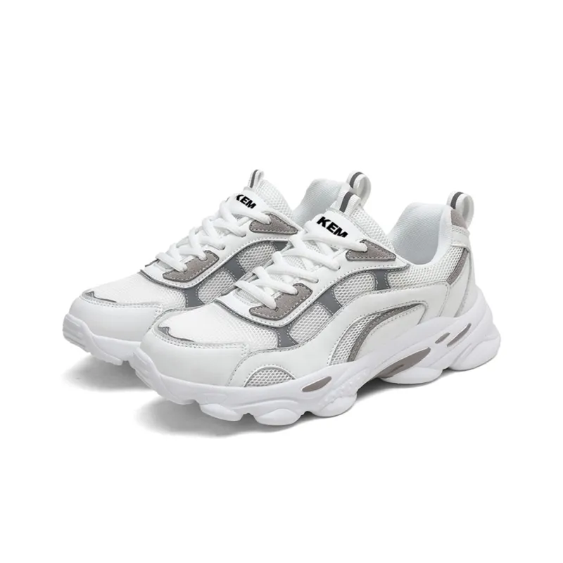 JKEM Wear-resistant Lightweight Breathable And Non-slip. Low-Top Chunky Sneakers Women's-24