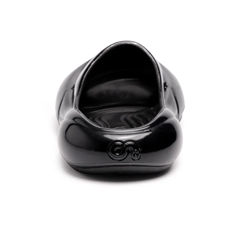 CN EVA Slip Resistant Odor Resistant Abrasion Resistant Slide Slippers Unisex Black-3