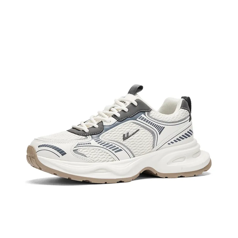 Warrior Platform Comfortable Anti-Slip And Wear-Resistant Breathable Height Increasing Low-Top Chunky Sneakers Men's-14