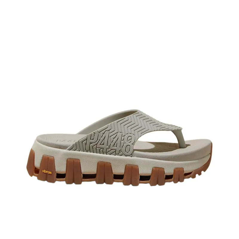 Vibram x P448 Flip Flops Women's Gray-1