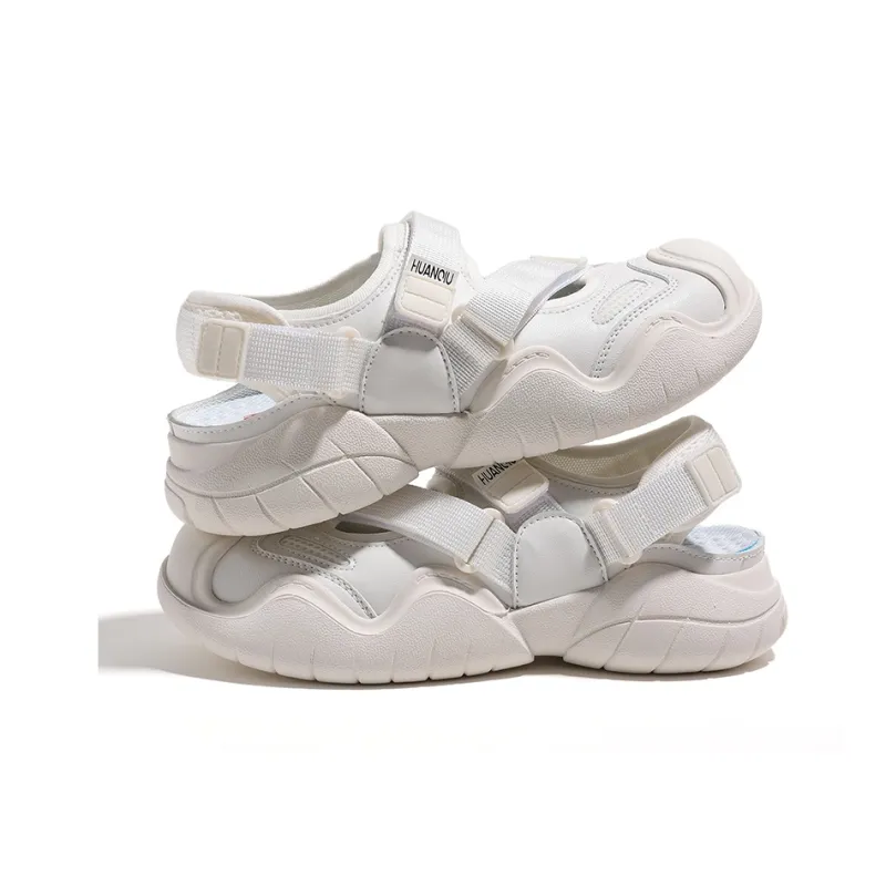 HUANQIU Wear resistant, Lightweight, Breathable, And Non slip. Low Top Casual Shoes Women's Beige-2