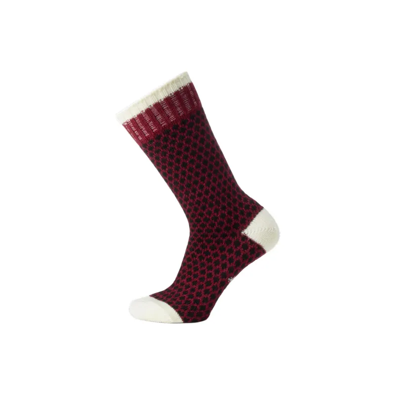 SMARTWOOL Everyday Popcorn Polka Dot Crew Socks Mid-Calf Socks Women's 1 Pack-3