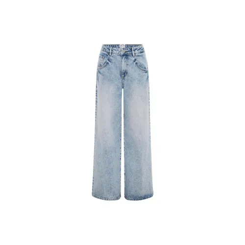 With Jean Jeans Women's Light Wash/Medium Washable