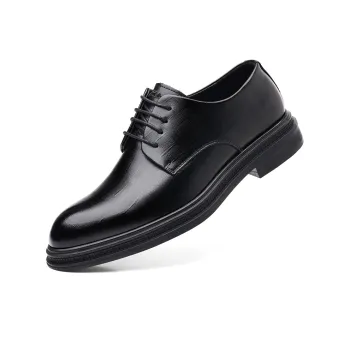 Mulinsen Dress Shoes Men Low Top Black