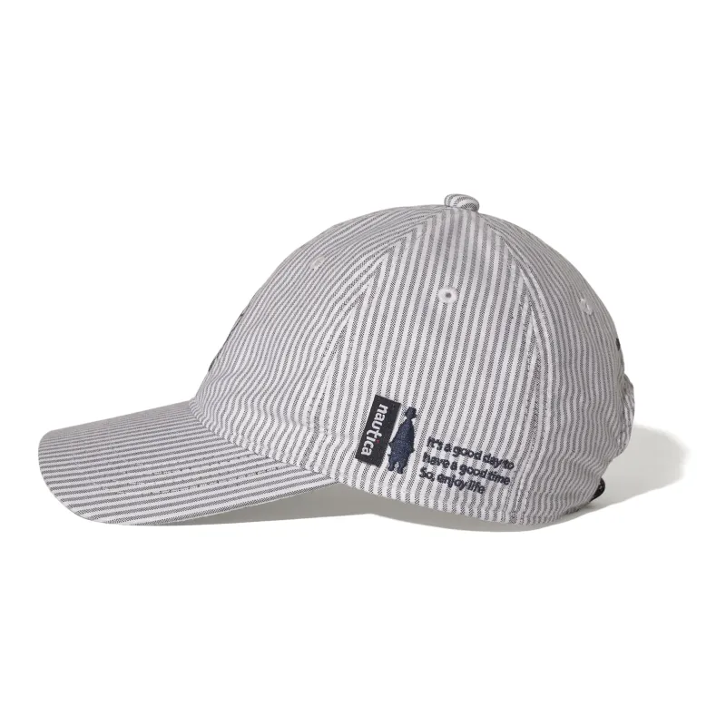 Nautica White Sail Cotton Baseball Caps Unisex-2