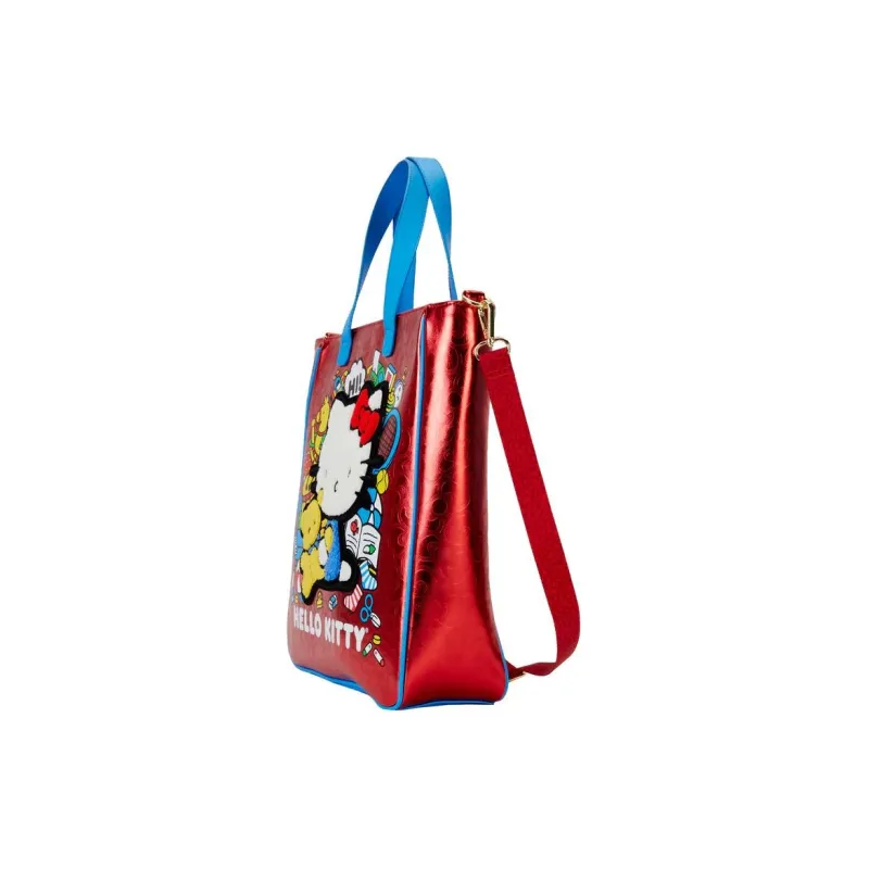 Sanrio Loungefly Collaboration PU Handbag Shoulder Bag Women's Red-2
