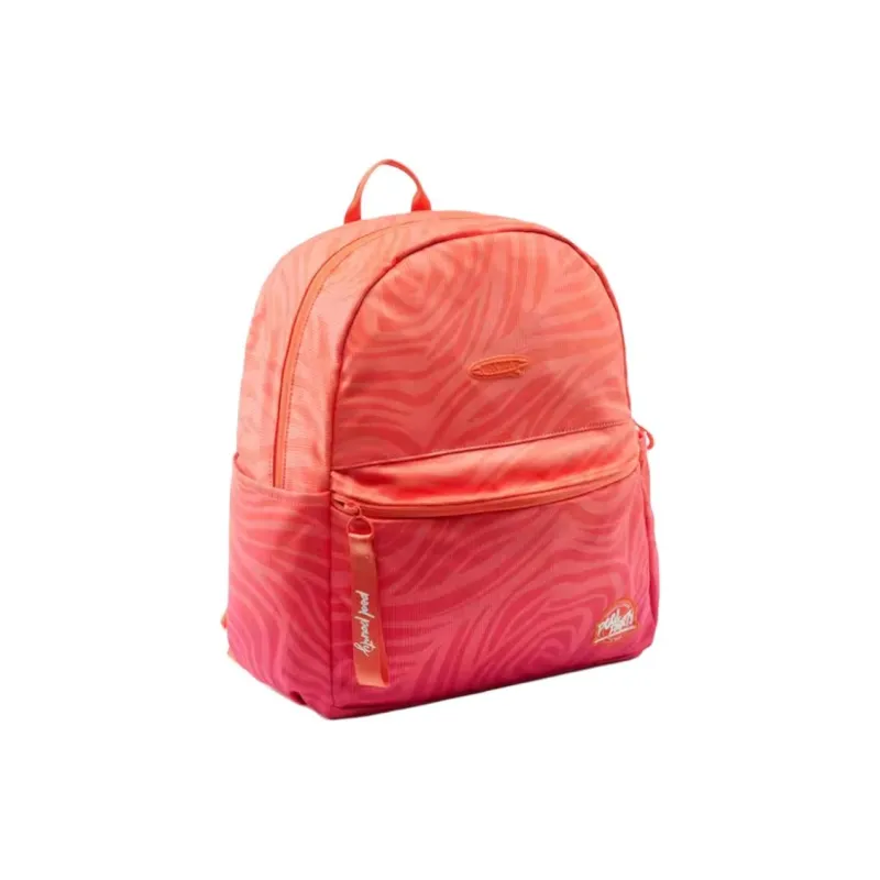 LiNing League Of Legends Collaboration Polyester Backpack Regular Unisex Tangerine & Zircon Purple Gradient-1