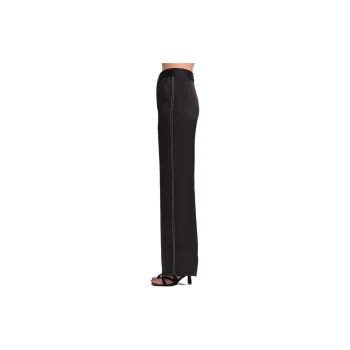 Blood Glitter Casual Pants Women's Black
