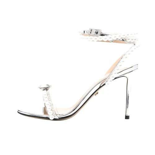 MACH & MACH 90mm Pearl-embellished Sandals