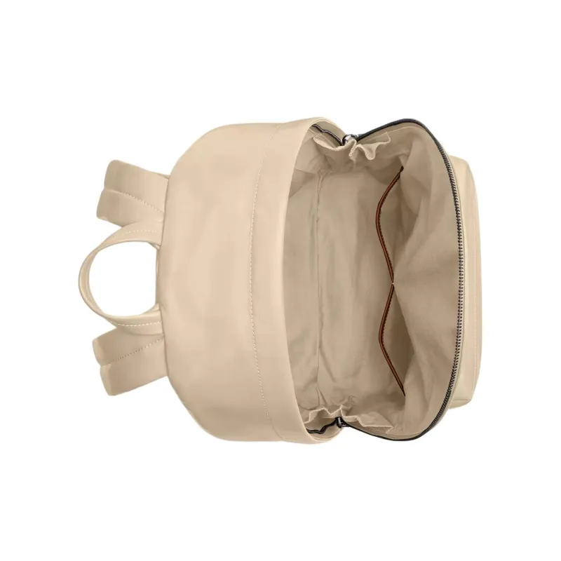 COACH Paperweight Leather Backpack Large Size Men's Ivory-3