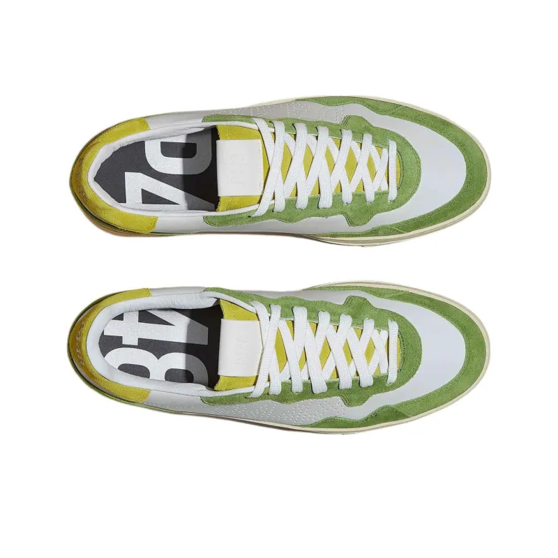 P448 Bali Way Low-Top Skateboard Shoes Unisex Green-2