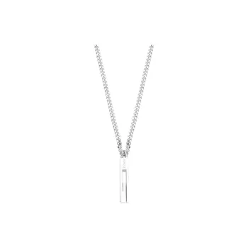 GUCCI 925 Sterling Silver Necklaces Unisex Silver